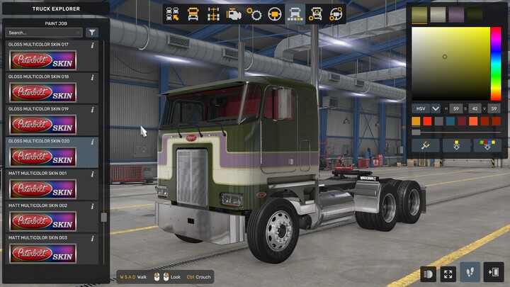 Peterbilt 362 Cabover
